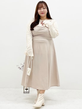 nissen Smile Modelsさん（レディース・158cm）の秋コーディネート