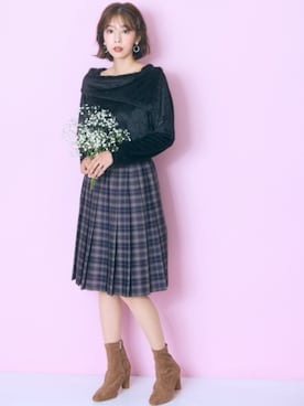 nissen Smile Modelsさん（レディース・167cm）の秋コーディネート