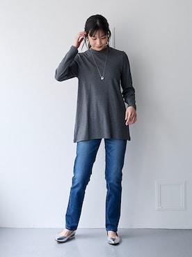 「アイテム（チノパンツ）」を使った、nissen Smile Modelsさん（レディース・166cm）の夏コーディネート