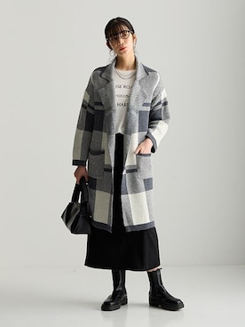 nissen Smile Modelsさん（レディース・166cm）の秋コーディネート