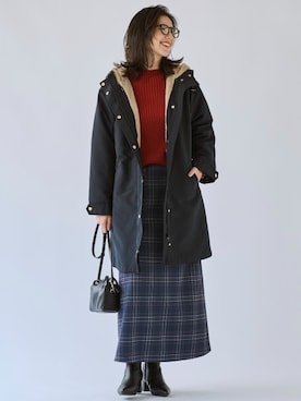 nissen Smile Modelsさん（レディース・167cm）の秋コーディネート