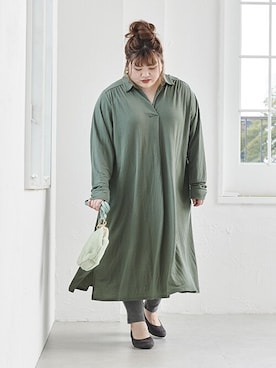 nissen Smile Modelsさん（レディース・158cm）の秋コーディネート