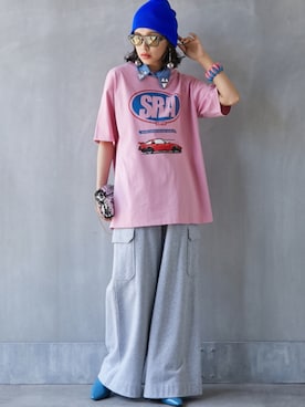 nissen Smile Modelsさん(レディース・163cm)の夏コーディネート