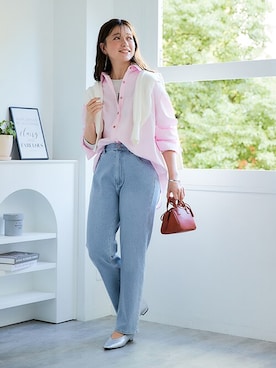 nissen Smile Modelsさん（レディース・164cm）の冬コーディネート