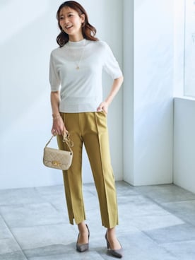 nissen Smile Modelsさん（レディース・163cm）の秋コーディネート