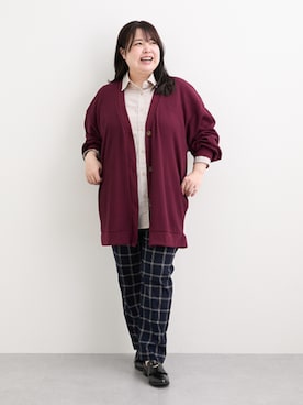 nissen Smile Modelsさん（レディース・158cm）の秋コーディネート