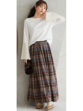 nissen Smile Modelsさん（レディース・166cm）の夏コーディネート