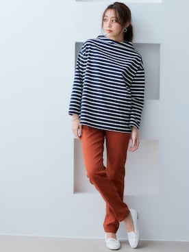 nissen Smile Modelsさん(レディース・165cm)の夏コーディネート