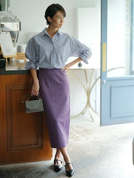 nissen Smile Modelsさん（レディース・168cm）の冬コーディネート