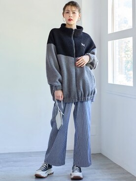 nissen Smile Modelsさん（レディース・167cm）の秋コーディネート