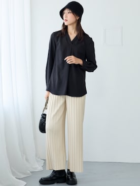 nissen Smile Modelsさん（レディース・170cm）の冬コーディネート