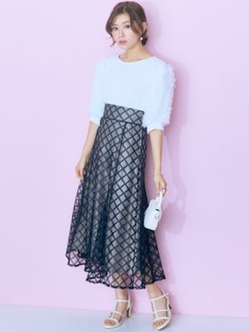 nissen Smile Modelsさん（レディース・166cm）の春コーディネート