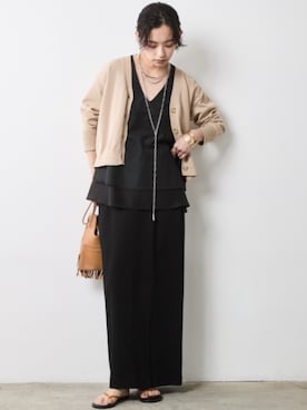 「Layered」｜nissen Smile Modelsさん（レディース・163cm）の春コーディネート