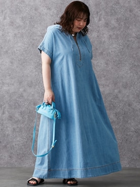 nissen Smile Modelsさん(レディース・158cm)の春コーディネート