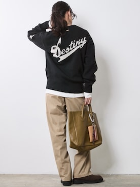 nissen Smile Modelsさん（レディース・163cm）の秋コーディネート