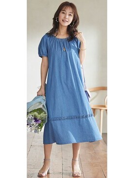 nissen Smile Modelsさん（レディース・167cm）の春コーディネート