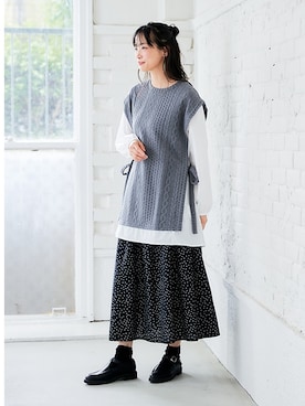 nissen Smile Modelsさん（レディース・164cm）の夏コーディネート