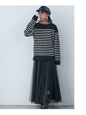 nissen Smile Modelsさん（レディース・163cm）の秋コーディネート