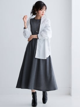 nissen Smile Modelsさん（レディース・164cm）の夏コーディネート