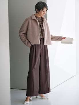 nissen Smile Modelsさん（レディース・168cm）の秋コーディネート