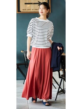 nissen Smile Modelsさん（レディース・167cm）の春コーディネート