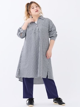 nissen Smile Modelsさん（レディース・160cm）の冬コーディネート