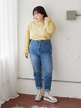 nissen Smile Modelsさん（レディース・158cm）の夏コーディネート