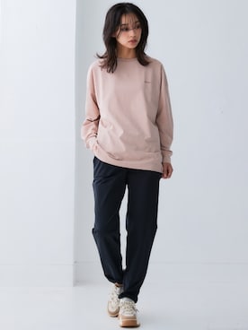 「アイテム（スポーツグッズ）」を使った、nissen Smile Modelsさん（レディース・165cm）の夏コーディネート