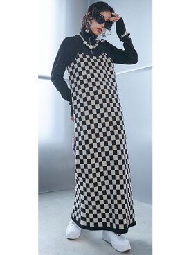 nissen Smile Modelsさん（レディース・167cm）の夏コーディネート