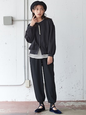nissen Smile Modelsさん（レディース・167cm）の夏コーディネート