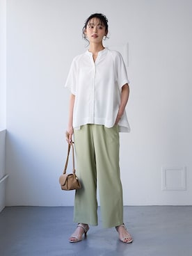 nissen Smile Modelsさん（レディース・165cm）の春コーディネート