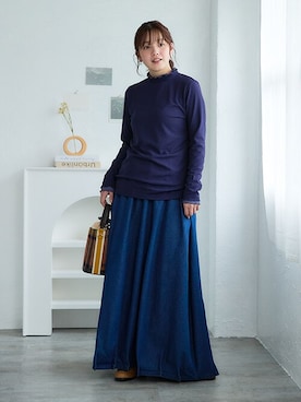 nissen Smile Modelsさん（レディース・160cm）の秋コーディネート