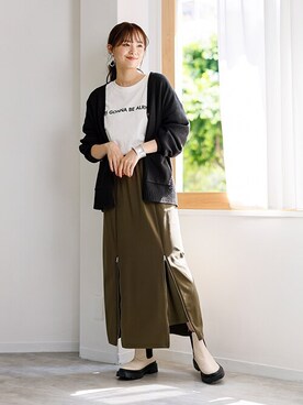 nissen Smile Modelsさん（レディース・167cm）の秋コーディネート