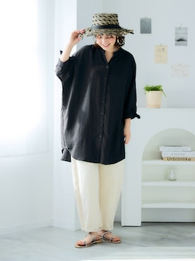 nissen Smile Modelsさん（レディース・160cm）の春コーディネート
