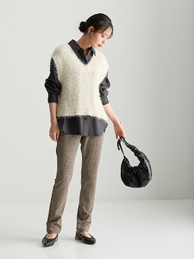 nissen Smile Modelsさん（レディース・165cm）の秋コーディネート