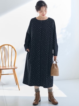 ワンピース YOON*size100 ワンピース YOON*size100 yuni - yuni 多色刺繍 草花柄 ロング