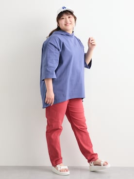 nissen Smile Modelsさん（レディース・160cm）の春コーディネート