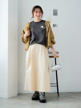 nissen Smile Modelsさん（レディース・164cm）の冬コーディネート