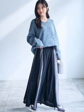 nissen Smile Modelsさん（レディース・164cm）の秋コーディネート