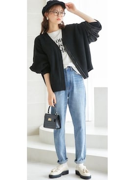 nissen Smile Modelsさん（レディース・166cm）の夏コーディネート