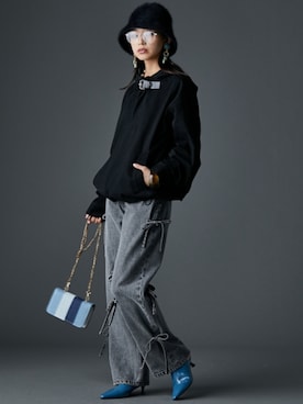 nissen Smile Modelsさん(レディース・163cm)の夏コーディネート