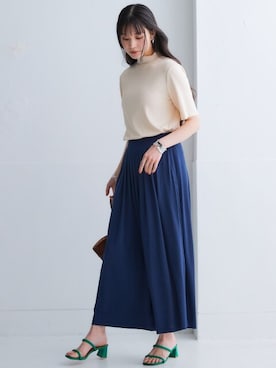 nissen Smile Modelsさん(レディース・166cm)の春コーディネート