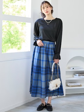 nissen Smile Modelsさん（レディース・167cm）の夏コーディネート