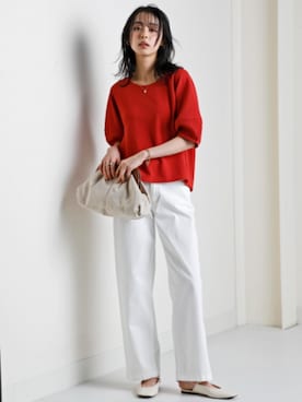nissen Smile Modelsさん（レディース・165cm）の春コーディネート