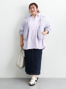 nissen Smile Modelsさん（レディース・155cm）の冬コーディネート