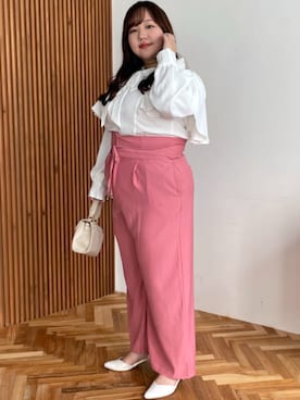 nissen Smile Modelsさん（レディース・158cm）の冬コーディネート