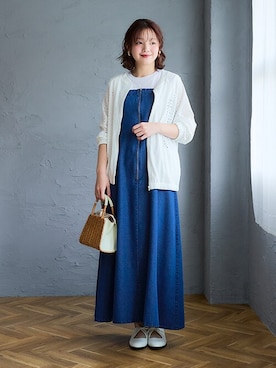 nissen Smile Modelsさん（レディース・160cm）の春コーディネート