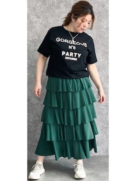 nissen Smile Modelsさん（レディース・172cm）の春コーディネート