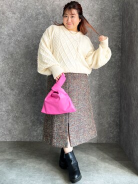 nissen Smile Modelsさん(レディース・155cm)の秋コーディネート