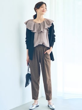 nissen Smile Modelsさん（レディース・168cm）の秋コーディネート